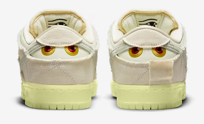 rear view of sneakers